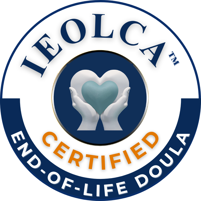 IEOLCA Certified End-of-Life Doula badge